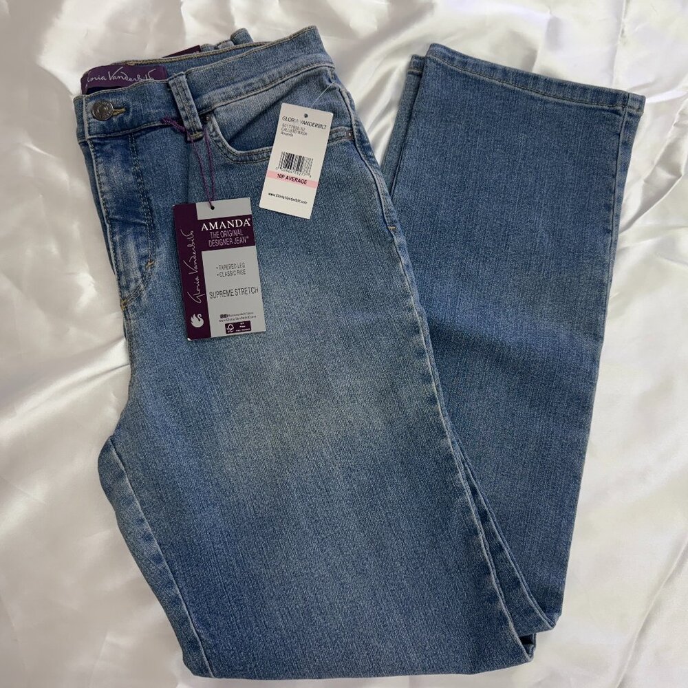 NWT Gloria Vanderbilt Callisto Wash - 10P Average